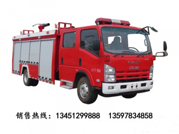 五十鈴單橋5噸水罐(泡沫)消防車(國(guó)五)